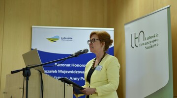 Prezes Lubuskiego Towarzystwa Naukowego prof. dr hab. Małgorzata Mikołajczak