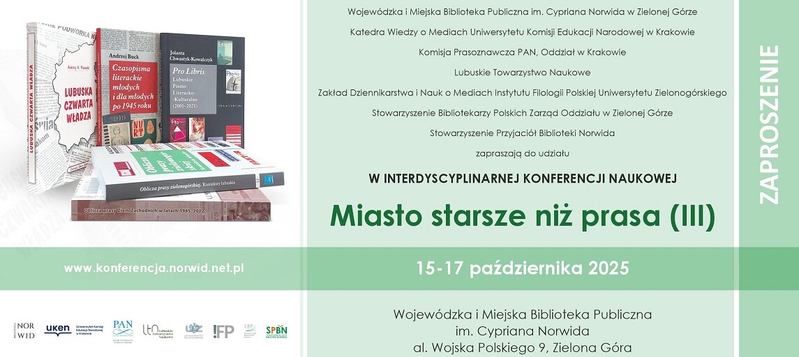 Miasto starsze niż prasa (III)
